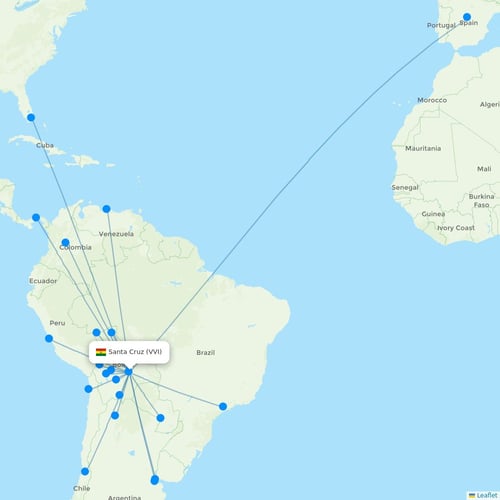 Map of Santa Cruz