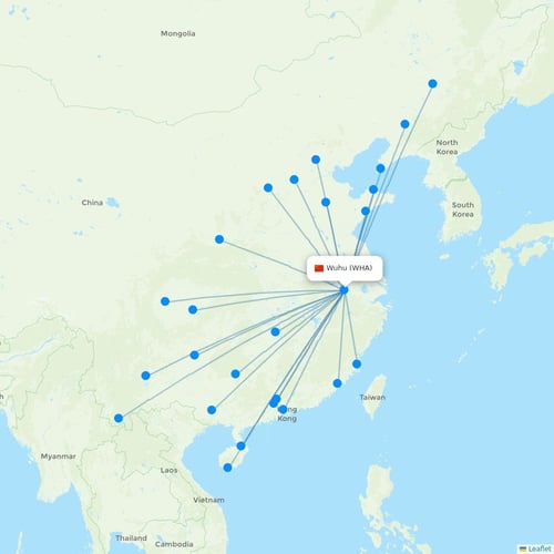 Map of Wuhu