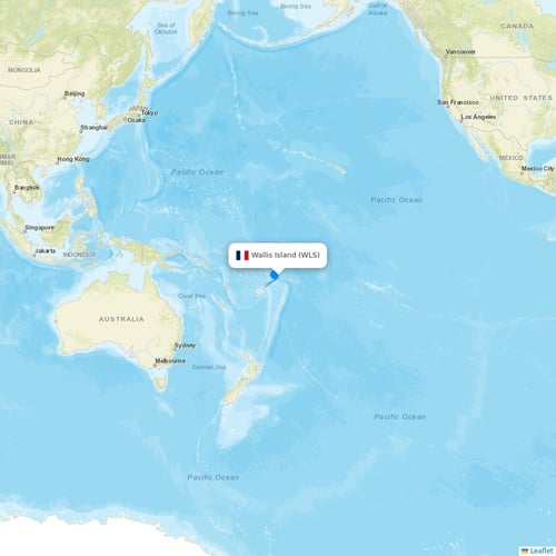 Map of Wallis Island