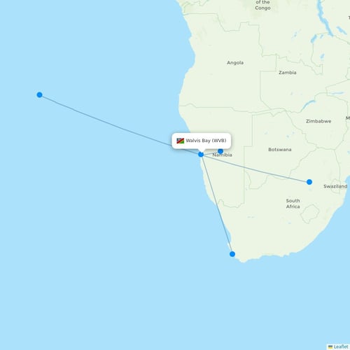 Map of Walvis Bay