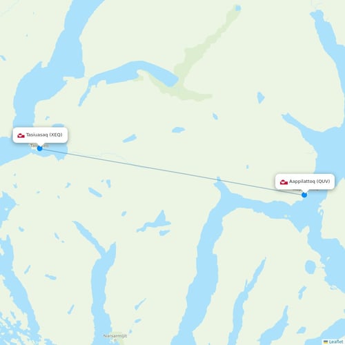 Map of Tasiuasaq