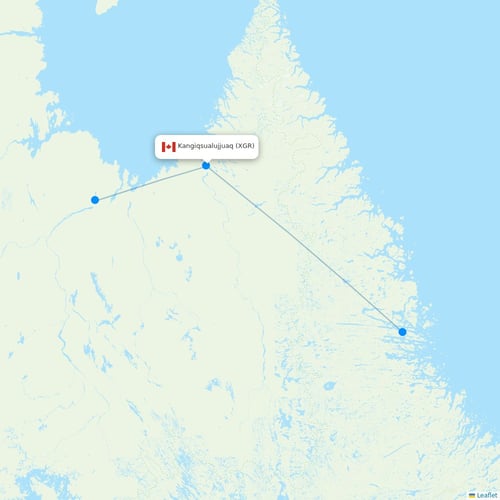 Map of Kangiqsualujjuaq