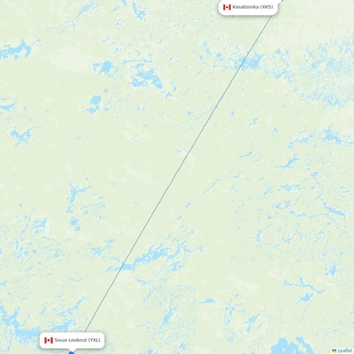Map of Kasabonika