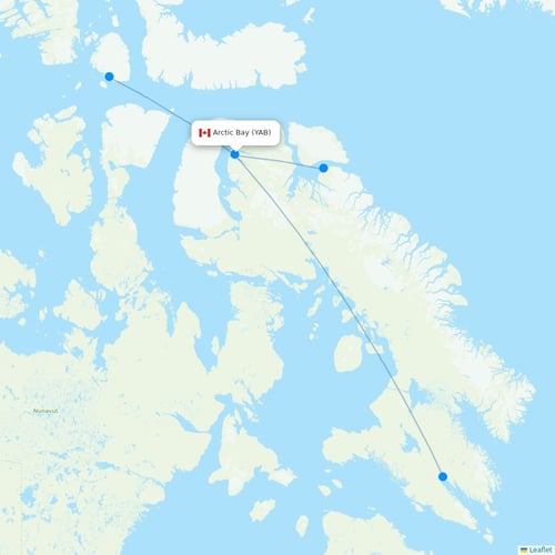 Map of Arctic Bay