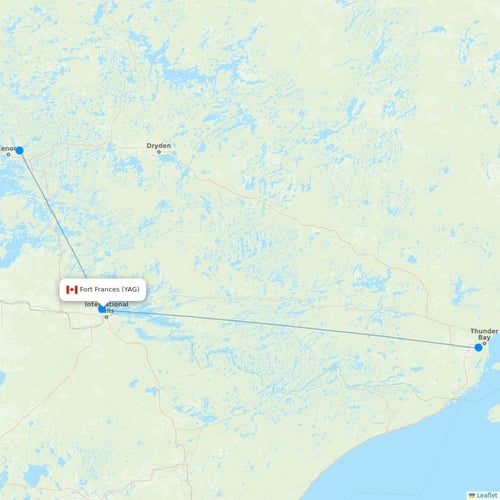 Map of Fort Frances