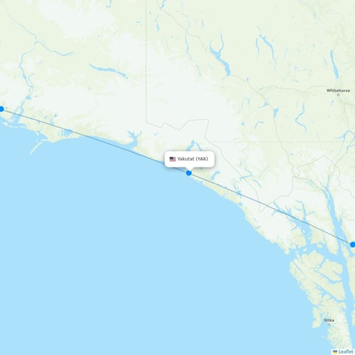 Map of Yakutat