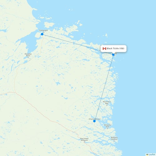 Map of Black Tickle