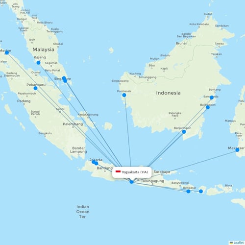 Map of Yogyakarta