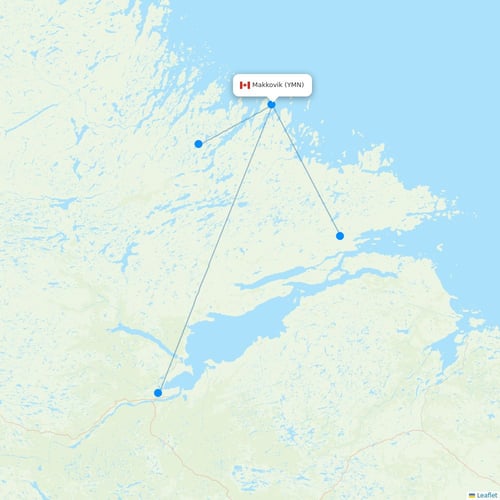 Map of Makkovik