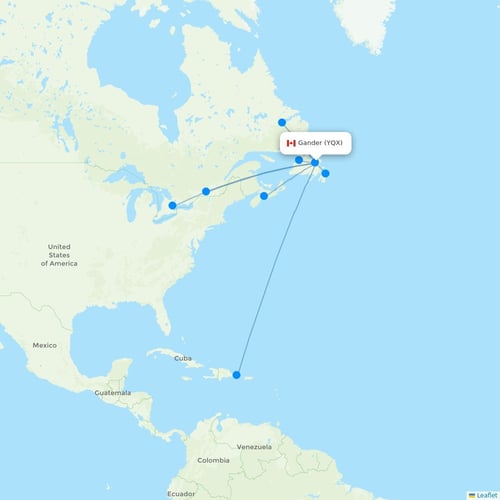 Map of Gander