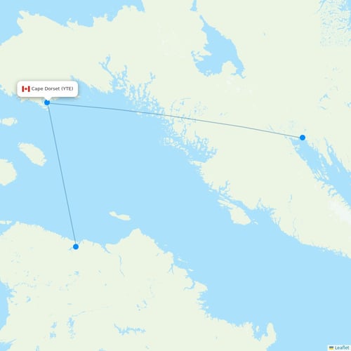 Map of Cape Dorset