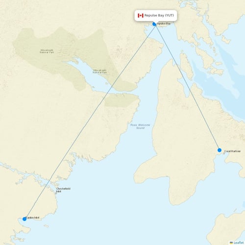 Map of Repulse Bay
