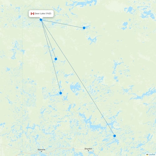 Map of Deer Lake
