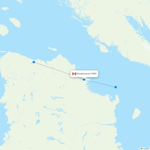 Map of Kangiqsujuaq