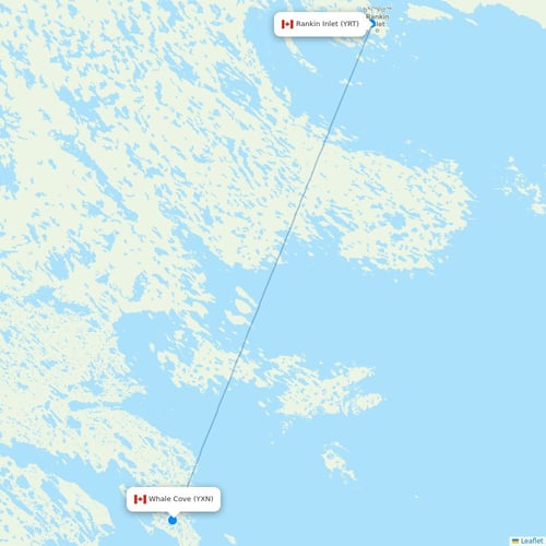 Map of Whale Cove