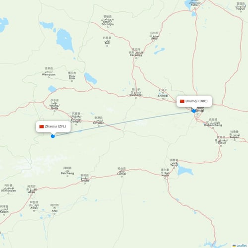 Map of Zhaosu