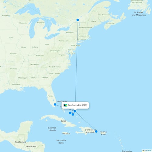 Map of San Salvador