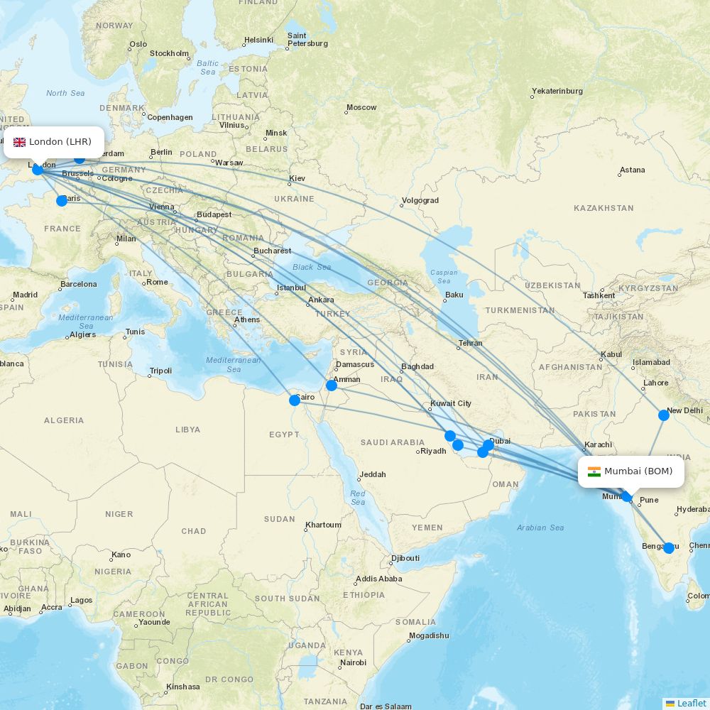 British Airways routes 2026 – map with all flights - Flight Routes