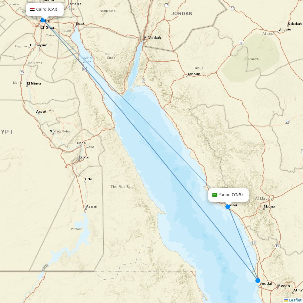Cairo Routs Map Air Cairo airline routes (SM) 2026, map - Flight Routes