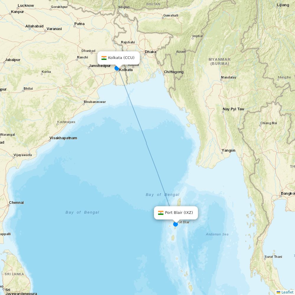 SpiceJet routes 2026 – interactive map with all flights - Flight Routes