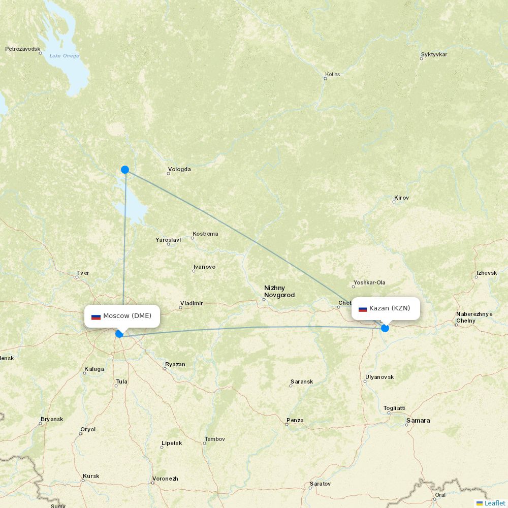 S7 Airlines airline information and interactive route map Flight Routes