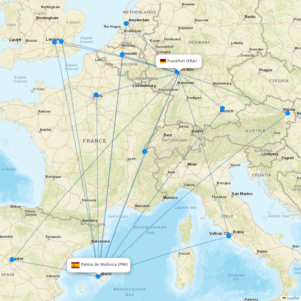 Condor routes 2026 – interactive map with all flights - Flight Routes