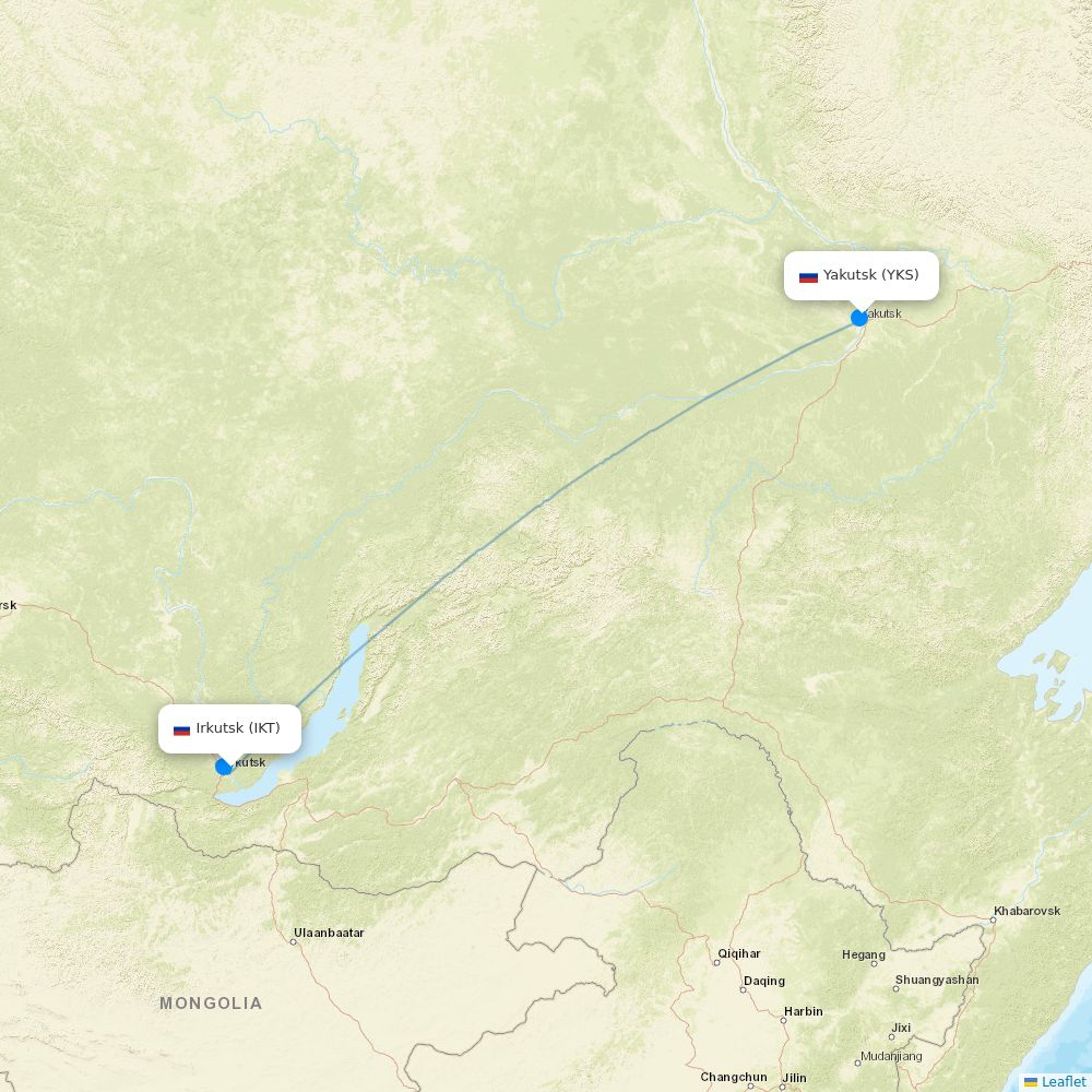 S7 Airlines airline information and interactive route map Flight Routes