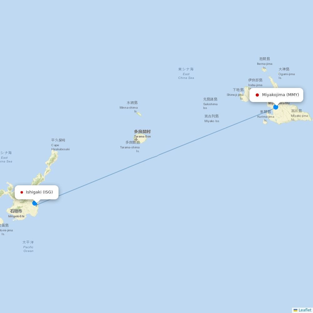 Transoceanic Flight Map Japan Transocean Air routes 2026 – map with flights - Flight Routes