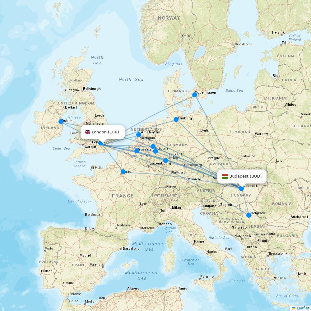 British Airways routes 2026 – map with all flights - Flight Routes