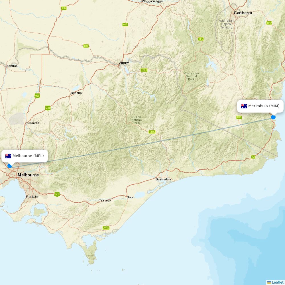 Rex Airlines routes 2026 – map with all flights - Flight Routes