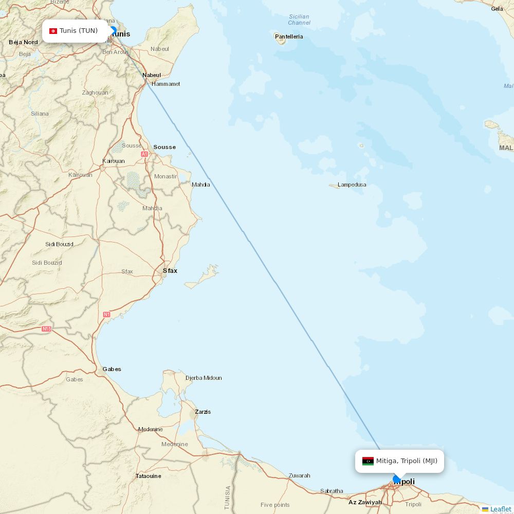 Aero VIP airline routes (NJ) 2026, map - Flight Routes