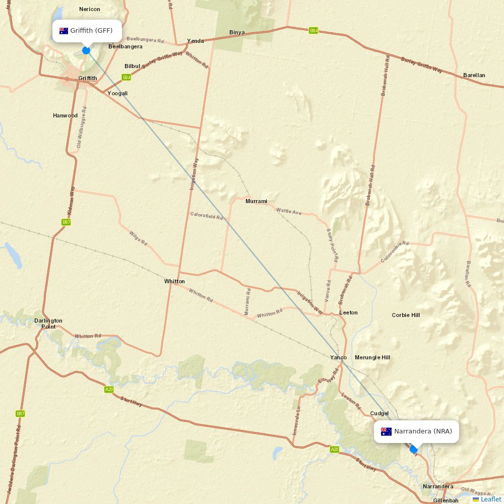 Rex Airlines routes 2025 – map with all flights - Flight Routes