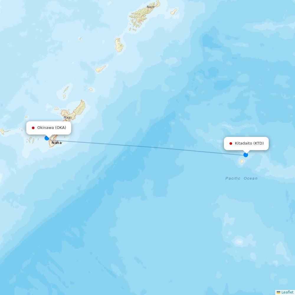 Transoceanic Flight Map Japan Transocean Air routes 2026 – map with flights - Flight Routes