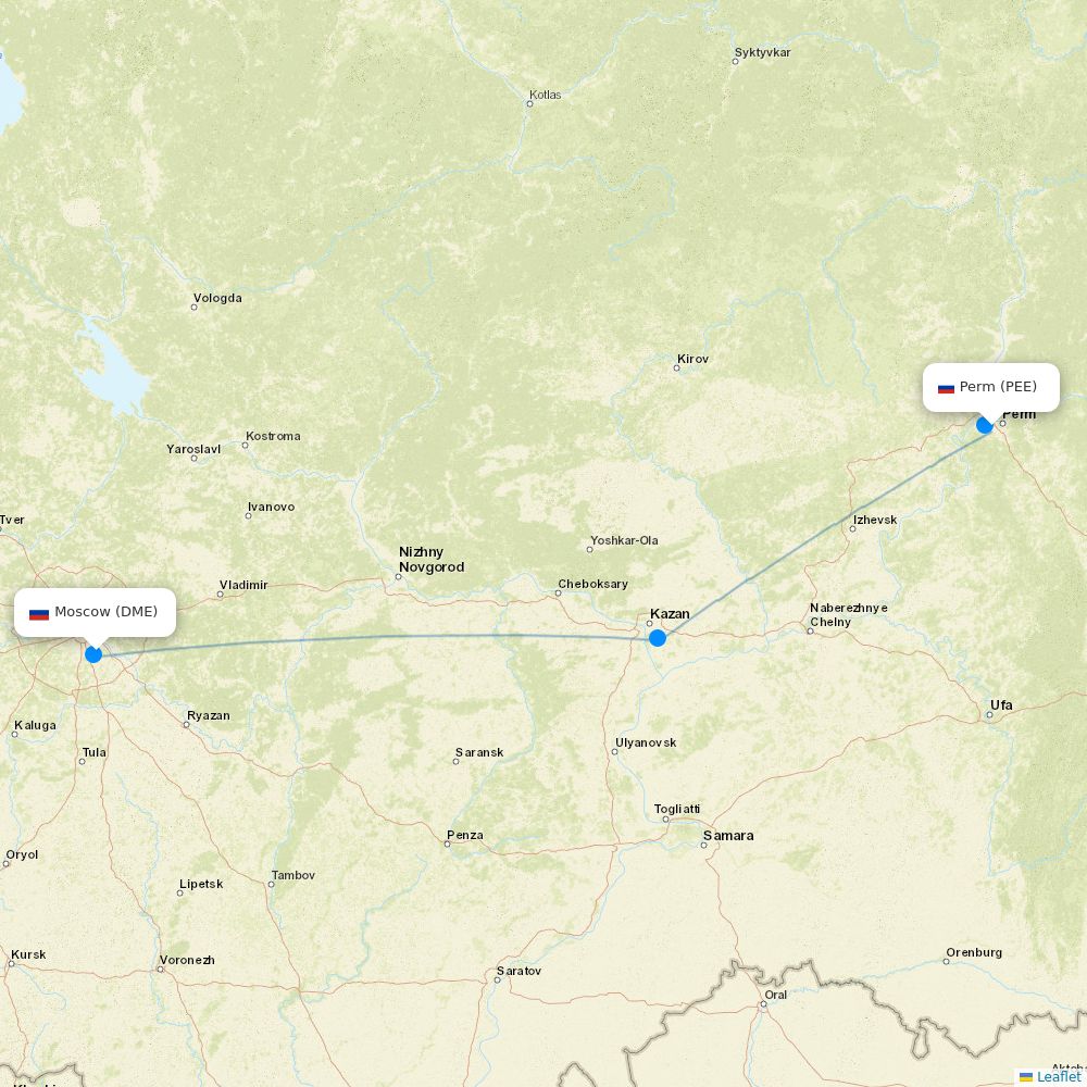 S7 Airlines airline information and interactive route map Flight Routes