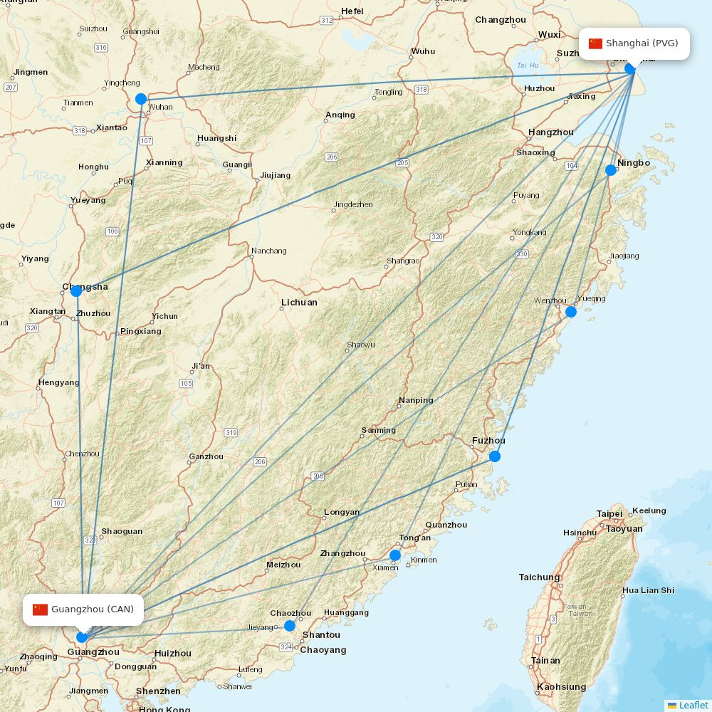 Hainan Airlines Routes 2026 Map With All Flights Flight Routes 