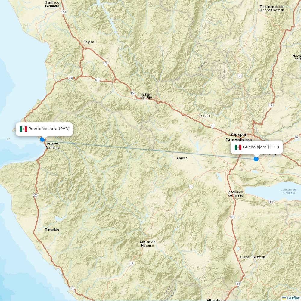 Viva Routes Viva Aerobus routes 2026 – map with all flights - Flight Routes