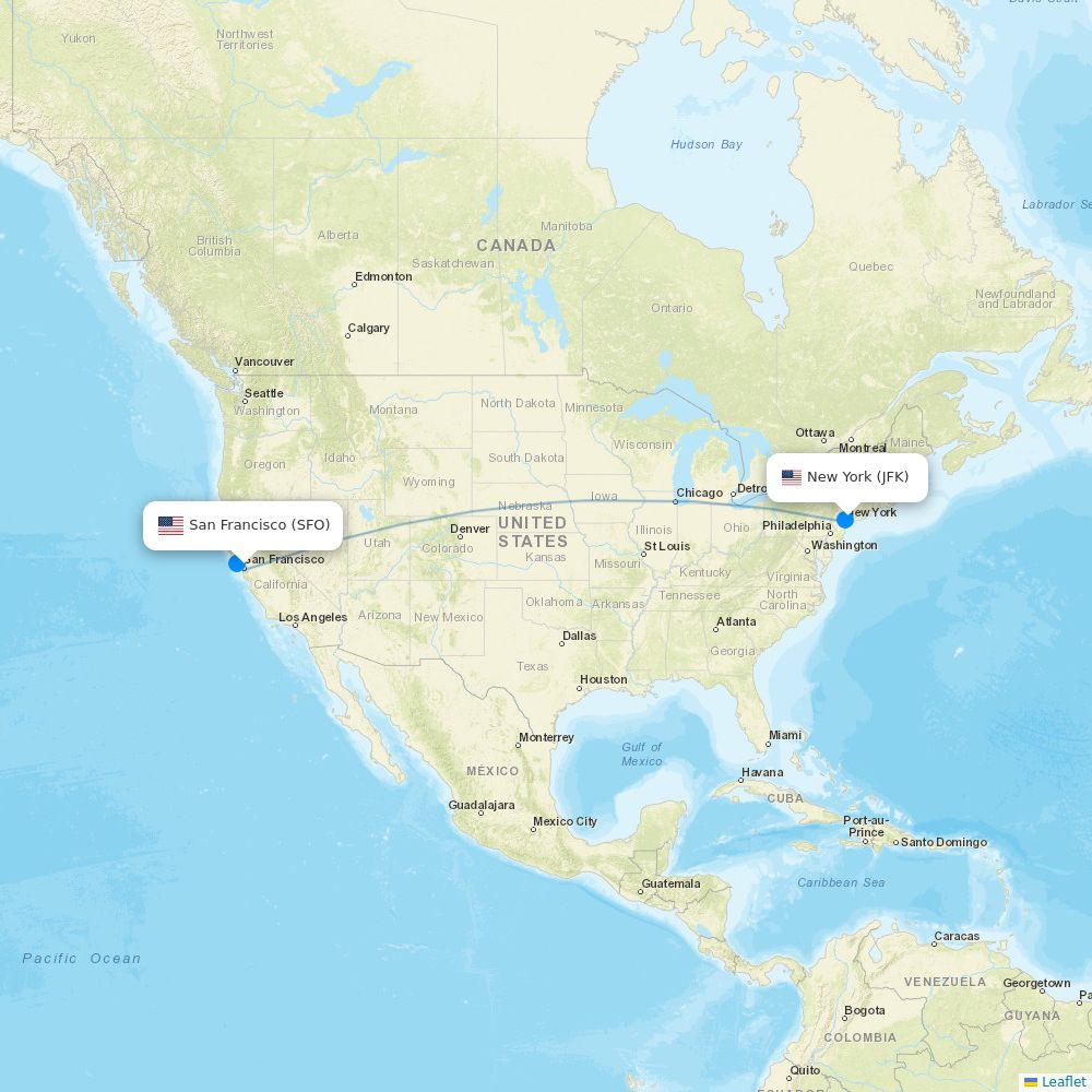 JetBlue routes 2025 – interactive map with all flights - Flight Routes