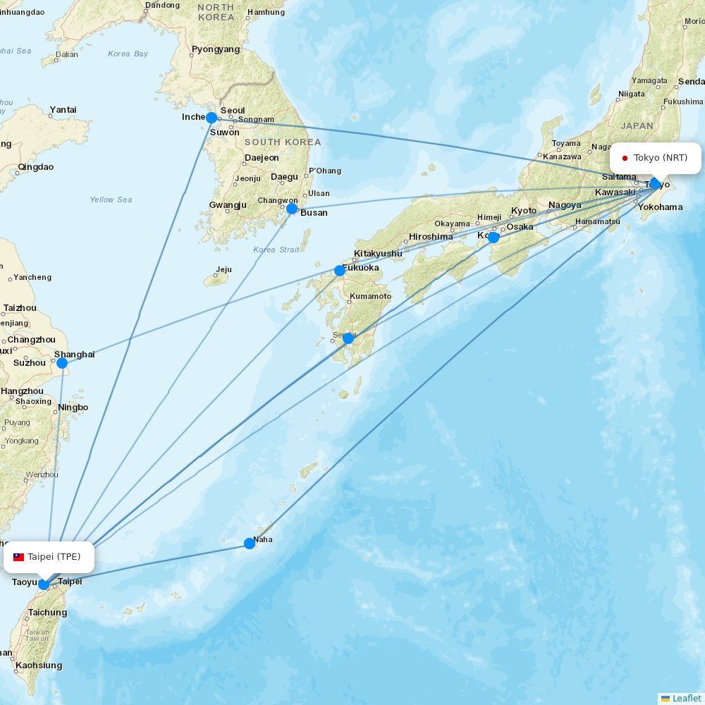 Scoot Operating Maps Scoot airline routes (TR) 2026, map - Flight Routes