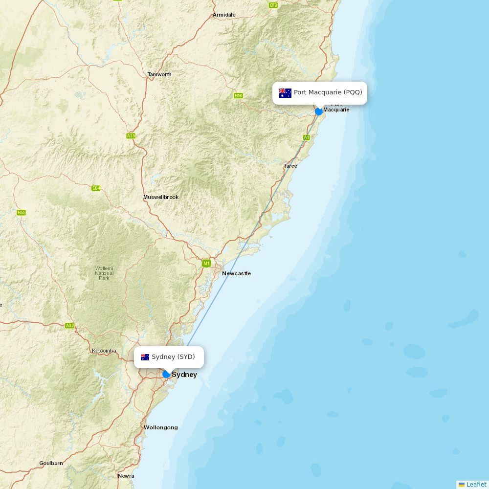 Rex Airlines routes 2026 – map with all flights - Flight Routes