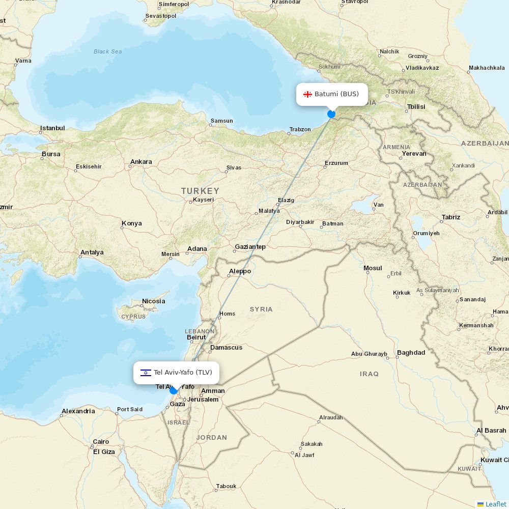 El Al Routes El Al airline routes (LY) 2026, map - Flight Routes