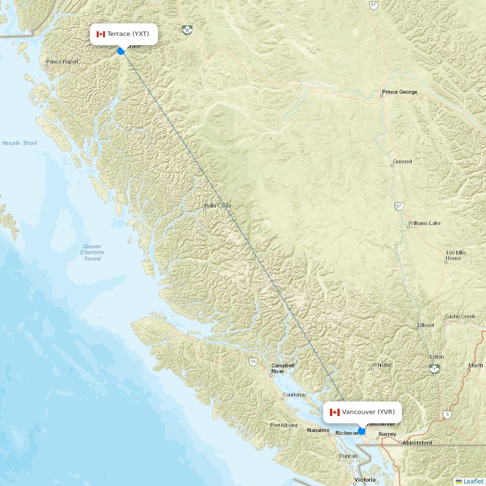 Air Canada routes 2026 – interactive map with all flights - Flight Routes